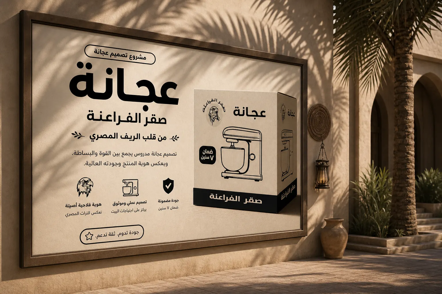 حكاية الخبز المصري | تصميم هوية وتغليف منتج — القاهرة — لقطة 5